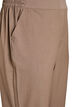 Loose trousers with high waist, Brown, Packshot image number 2