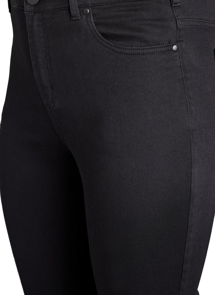 Super slim Amy jeans with high waist, Black, Packshot image number 2