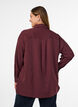 Pinstripe shirt with chest pockets, Red, Model image number 2