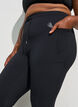 7/8 training tights with pockets, Black, Model image number 3