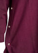 Knitted blouse with side buttons, Red, Packshot image number 3