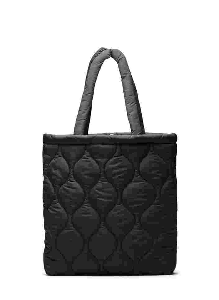 Quilted bag, Black, Packshot image number 0