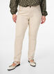 Slim fit Emily jeans with regular waist, Beige, Model image number 2