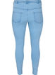 Cropped Amy jeans with zipper detail, Light Blue, Packshot image number 1