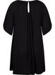 Viscose dress with short sleeves, Black, Packshot image number 1