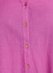Cotton shirt blouse with V-neck, Pink, Packshot image number 2