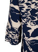 Tunic with print and 3/4 sleeves, Navy Blazer AOP, Packshot image number 3