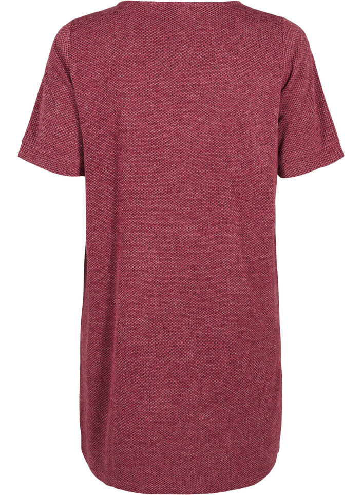 T-shirt dress with short sleeves, Dry Rose, Packshot image number 1