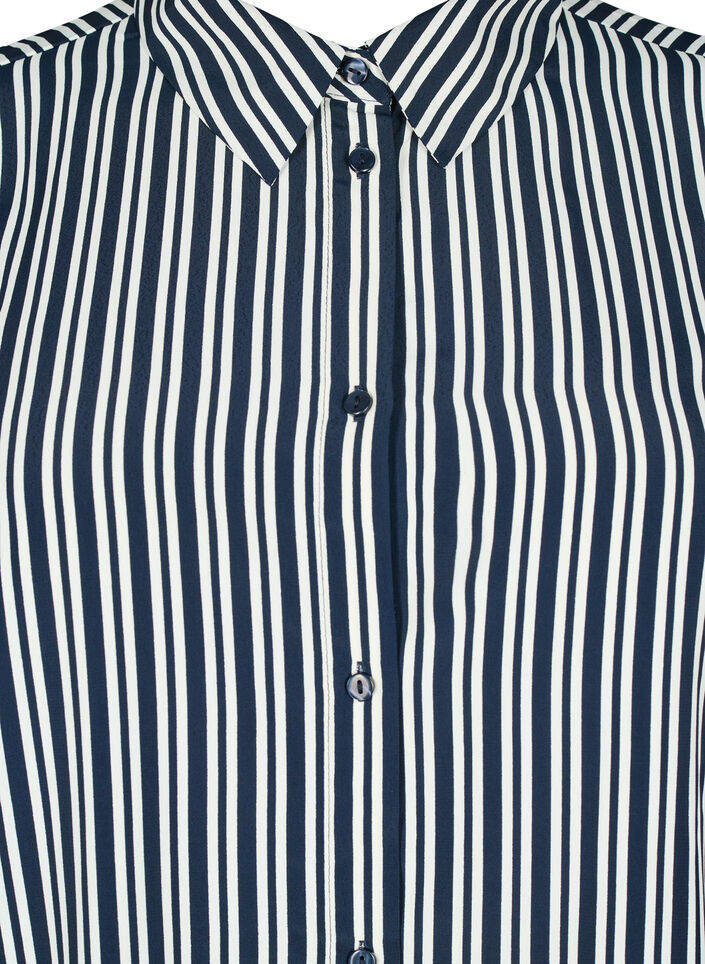 Striped shirt, Blue, Packshot image number 2