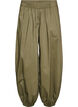 Balloon trousers with pockets and an elasticated waistband, Green, Packshot image number 0