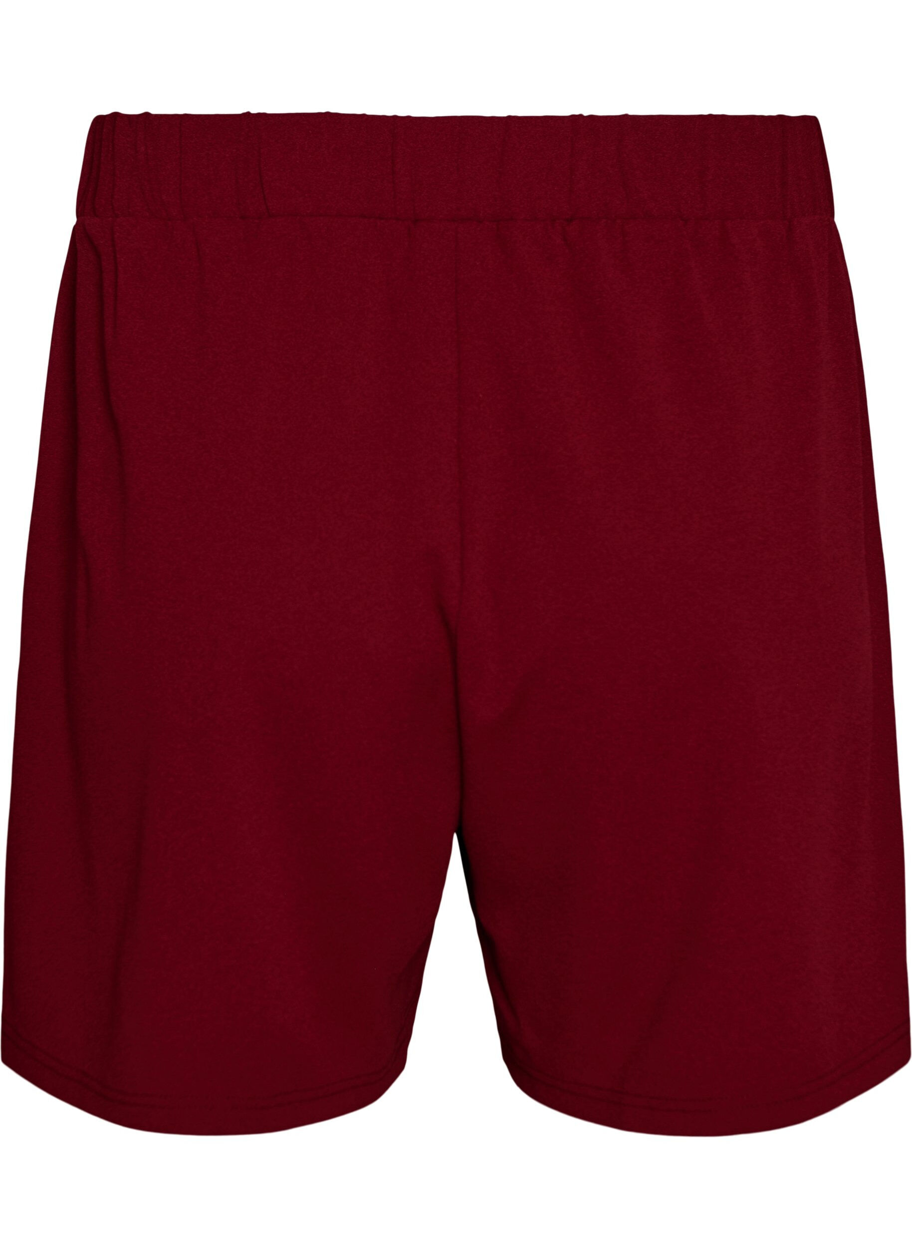 ZizzifashionLoose shorts with pockets, Dark Bordeaux, Packshot image number 1