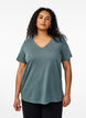 FLASH - V-neck T-shirt, Green, Model image number 0