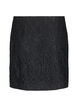 Short lace skirt, Black, Packshot image number 1