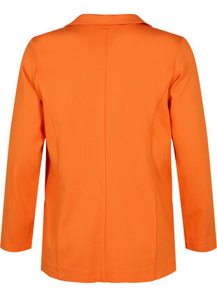 Simple blazer with button, Mandarin Orange, Packshot image number 1