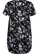Short-sleeved, printed cotton dress, , Packshot image number 1