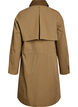 Long spring parka with corduroy collar, Brown, Packshot image number 1