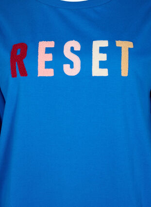 Sweatshirt with text, Victoria b. W. Reset, Packshot image number 2