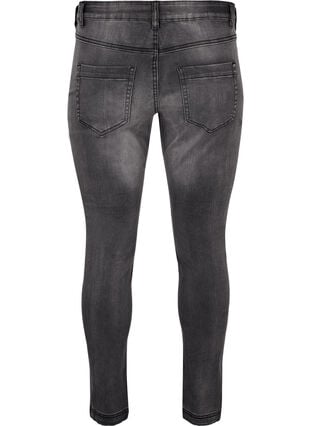 Viona regular waist jeans, Dark Grey Denim, Packshot image number 1