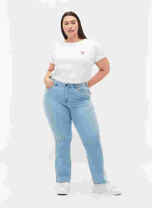 High-waisted Ellen bootcut jeans