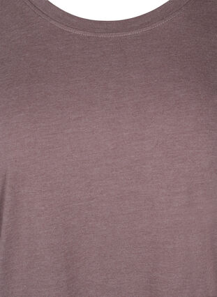 Marled t-shirt with short sleeves, Sparrow Mél, Packshot image number 2