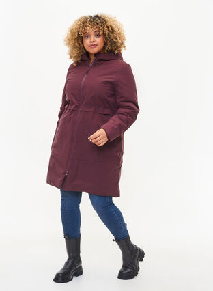Winter jacket with a drawstring waist, Fudge, Model image number 3