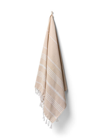 Striped Towels with fringes