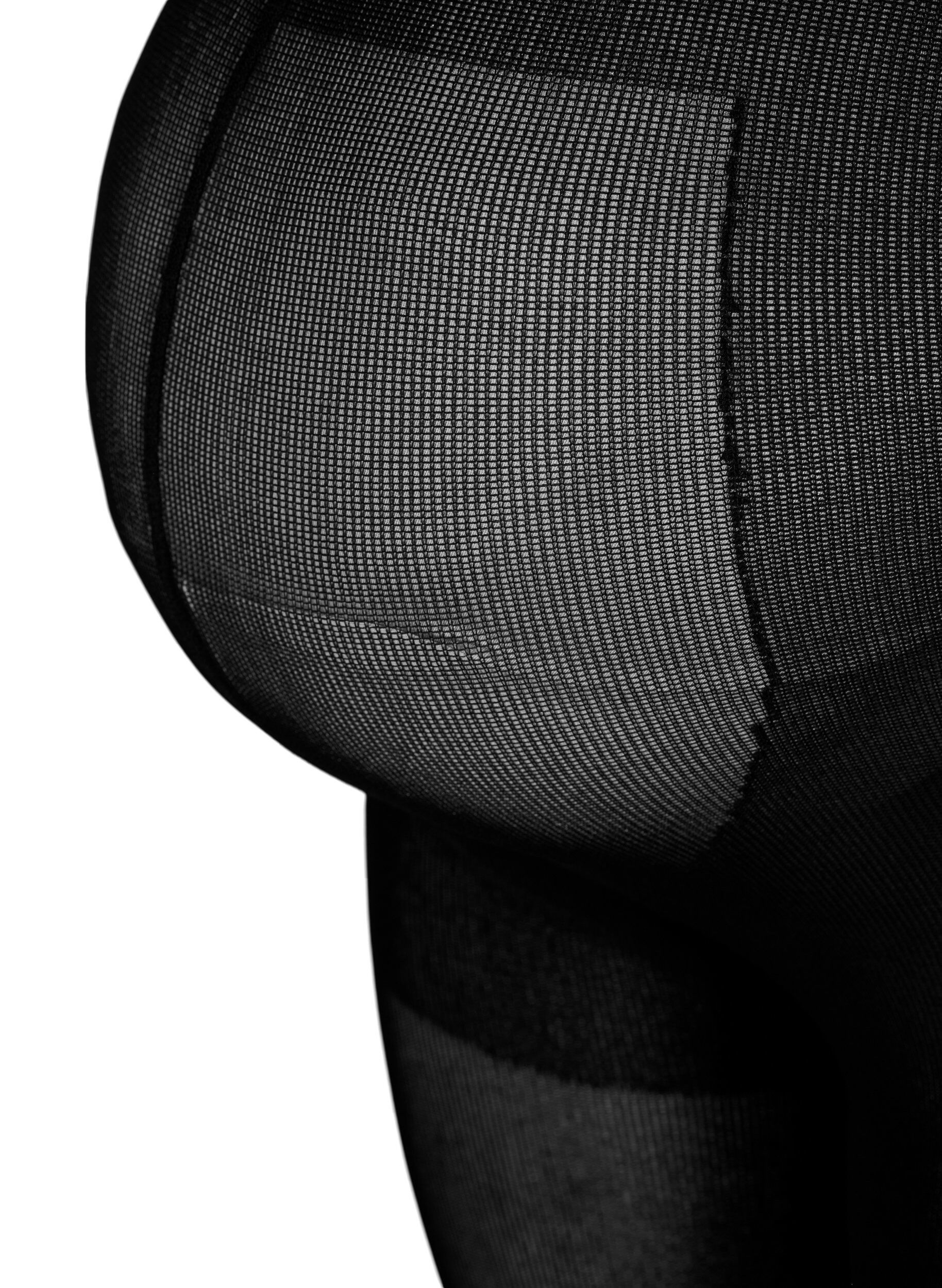 Zizzifashion Long maternity leggings, Black, Packshot image number 2