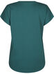 V-neck training t-shirt, Bistro Green, Packshot image number 1