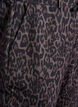 Cropped trousers with leopard print, Brown, Packshot image number 2