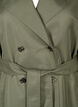 Short trench coat with belt, Green, Packshot image number 2