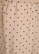 Trousers with polka dots and straight legs, Beige, Packshot image number 2