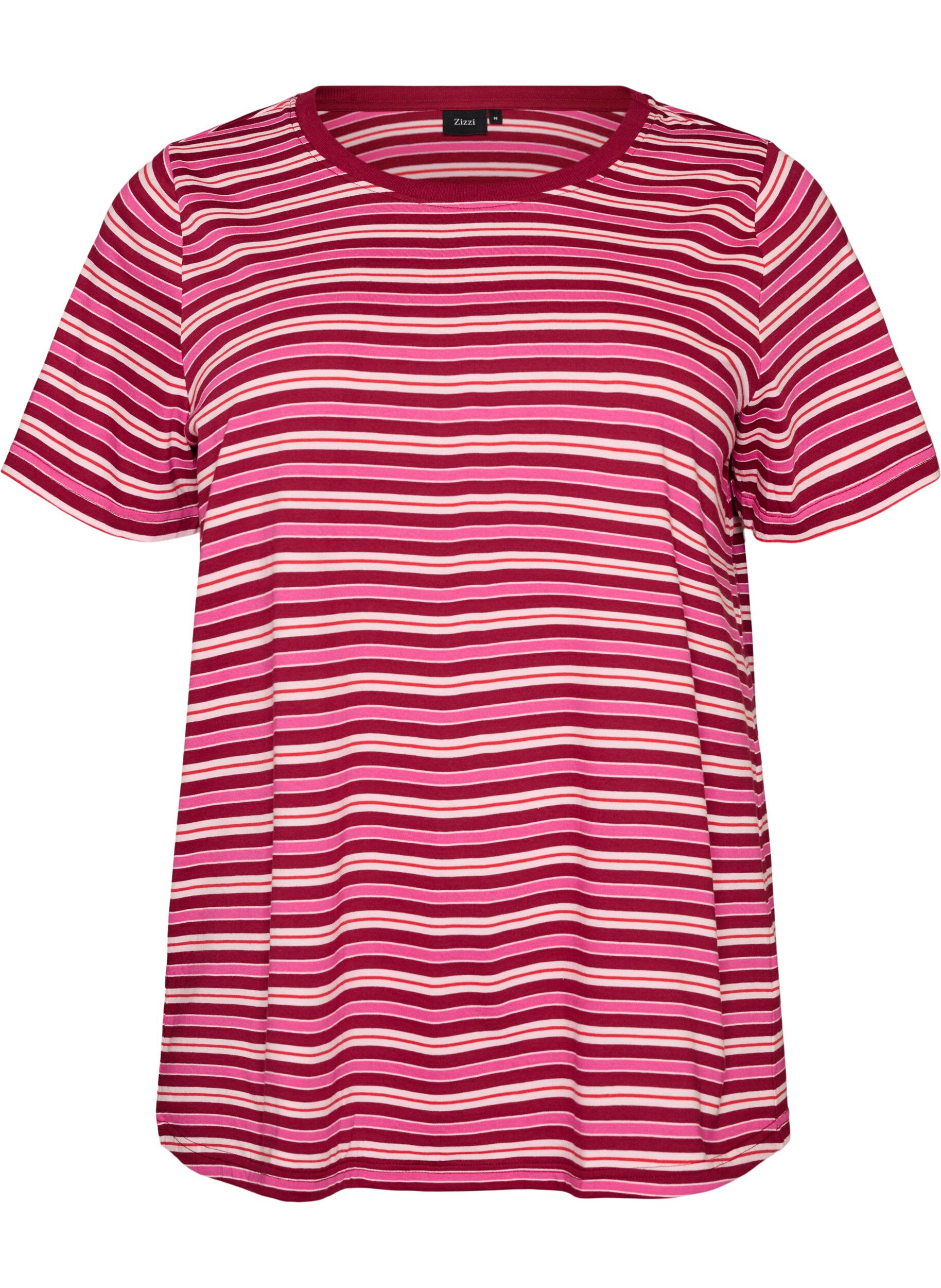 Striped organic cotton T-shirt
