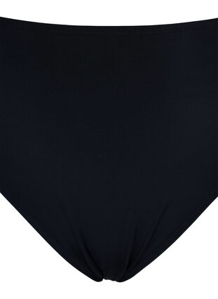 High-waisted bikini bottoms, Black, Packshot image number 2