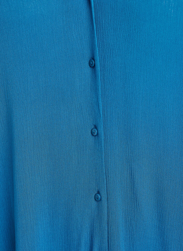 Kaftan beach dress with buttons, Blue, Packshot image number 2