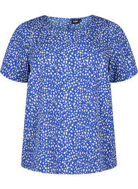 FLASH - Short sleeve blouse with print