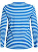 Striped blouse with long sleeves, Light Blue, Packshot image number 1