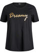 T-shirt with motif, Black, Packshot image number 0