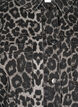 Leopard print denim shirt with buttons, Dark Grey, Packshot image number 2