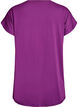 Long workout T-shirt, Purple, Packshot image number 1