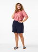 Lace blouse with short sleeves, Dusty Rose, Model image number 2