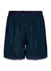 Shorts with textured fabric