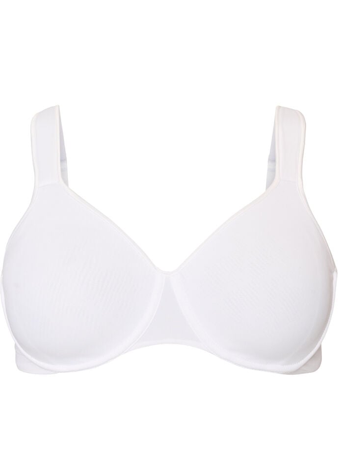 Minimizer bra with padded straps, White, Packshot image number 0
