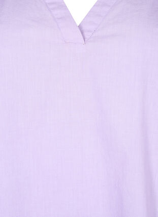 Sleeveless cotton top with ruffles, Sand Verbena, Packshot image number 2