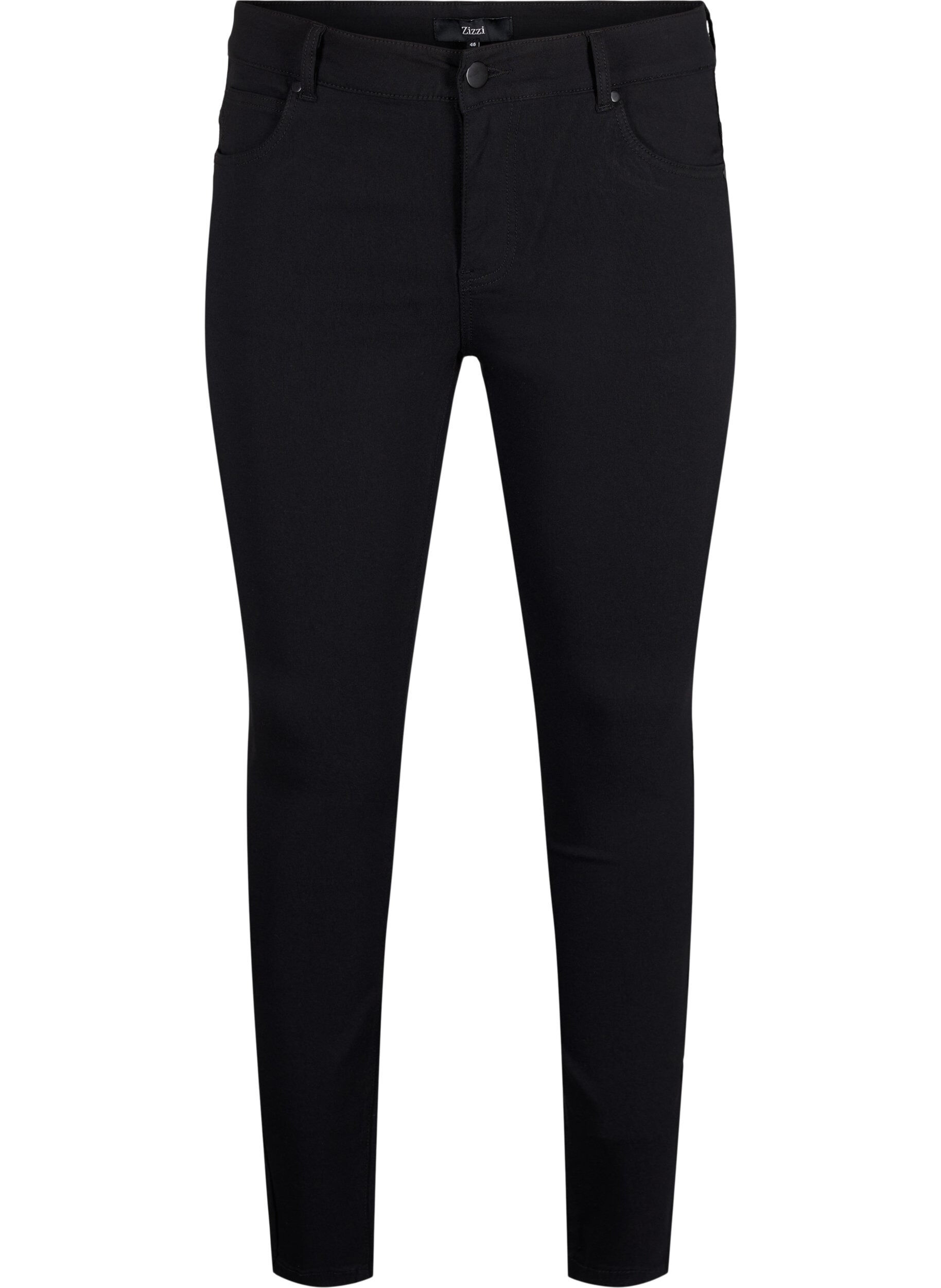 Slim fit trousers with pockets