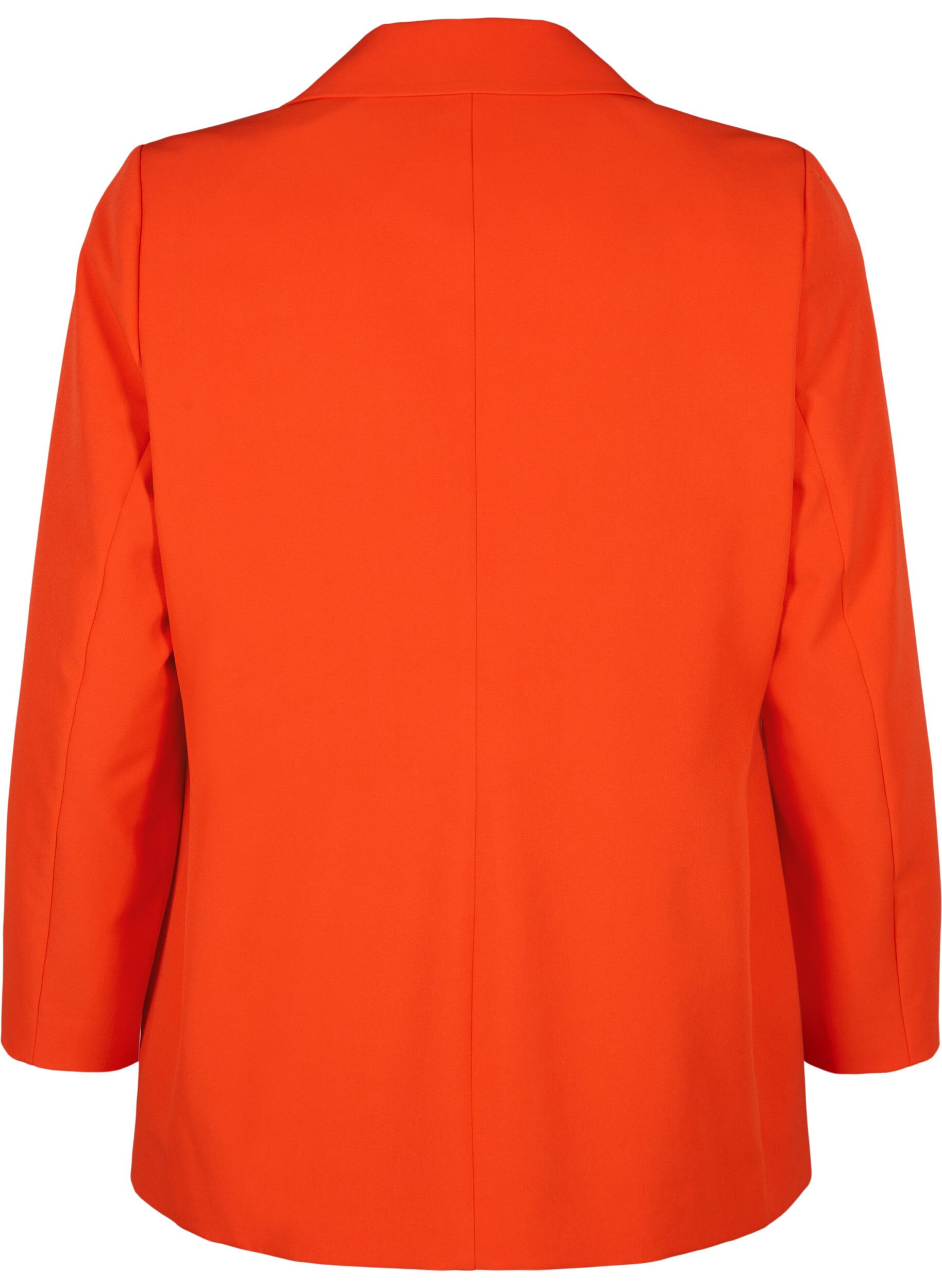 Zizzifashion Classic blazer with button fastening, Orange.com, Packshot image number 1