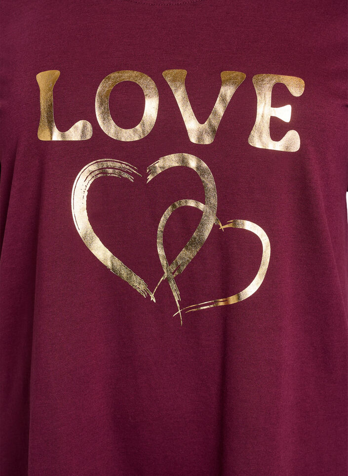 FLASH - T-shirt with print, Red, Packshot image number 2