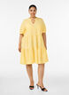 Short A-line dress, Yellow, Model image number 1