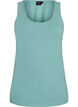 Cotton basic top, Green, Packshot image number 0