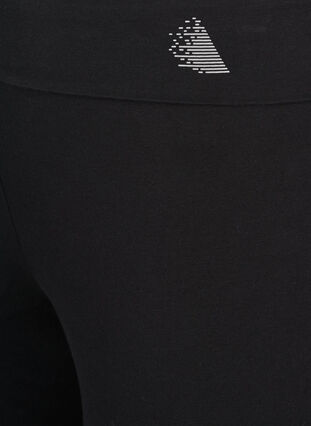 Sports trousers in cotton, Black, Packshot image number 2