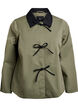 Spring jacket with bow details, Green, Packshot image number 0